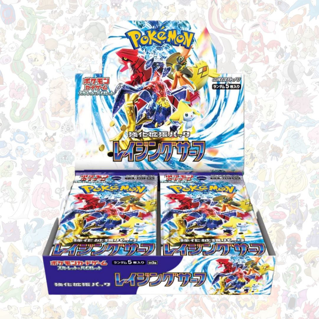 Pokemon Japanese Scarlet & Violet Raging Surf sv3a Booster Box