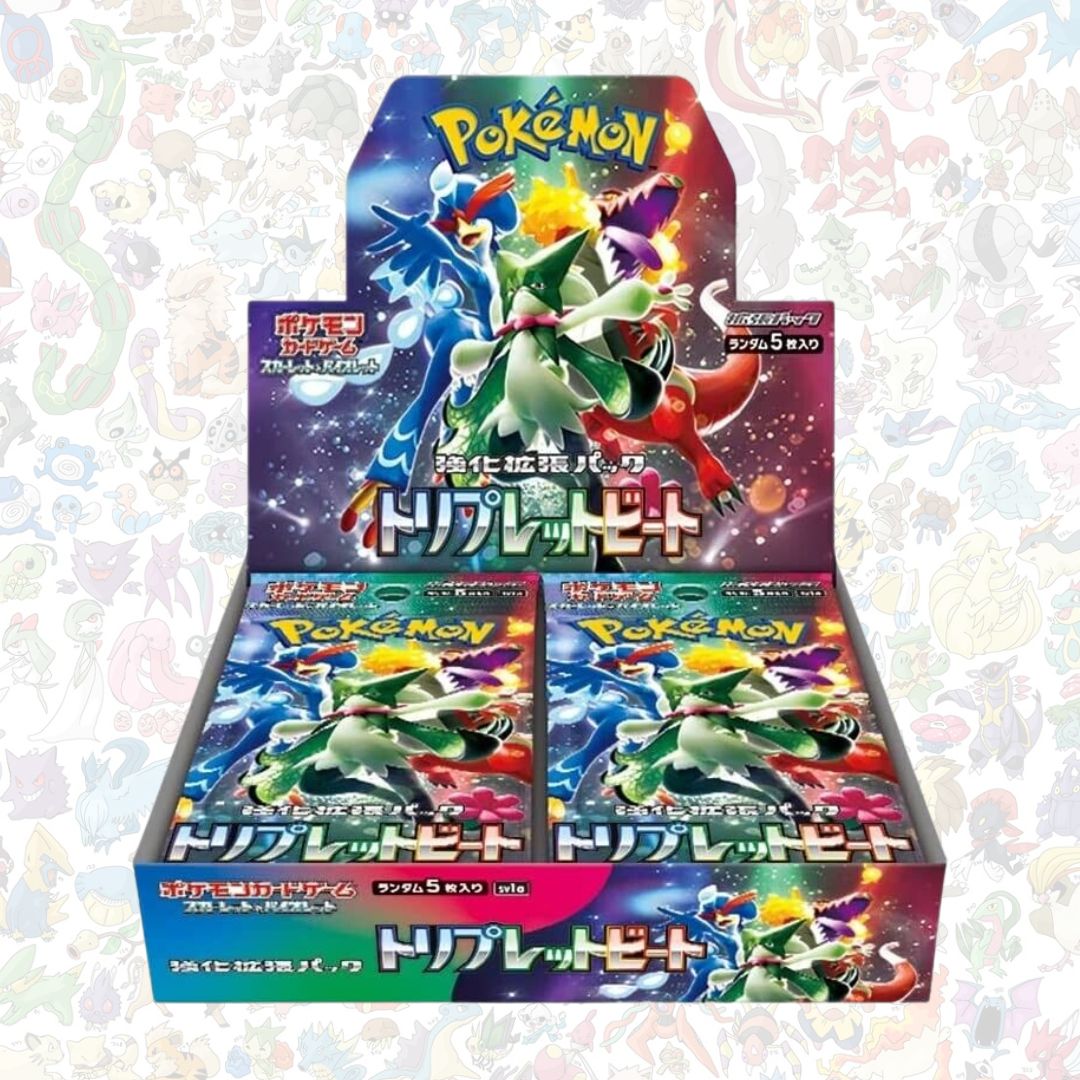 Pokemon Japanese Scarlet & Violet Triplet Beat sv1a Booster Box